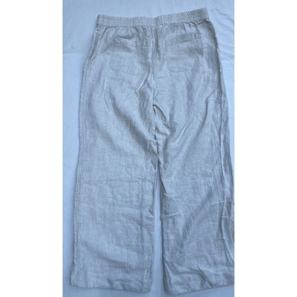 Chicos Women's Size 2.5 14 Linen Pants Wide Leg Casual Beach Boho - Picture 7 of 7
